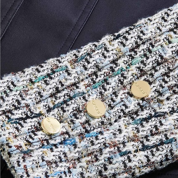 caché mixed media jacket - Picture 3 of 6